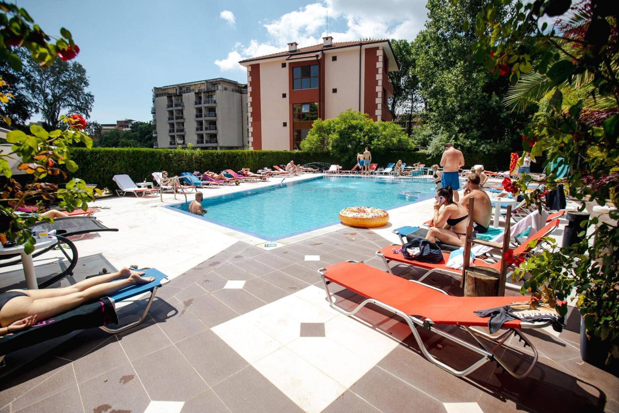 Biato Apartments Napospart Kültér fotó